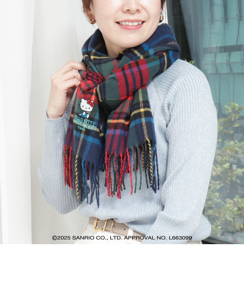 HELLO KITTY × MICO COULIER】刺繍ストール｜ノーリーズアウトレットの