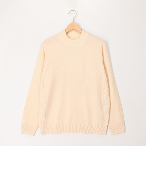 モックネック プルオーバーニット