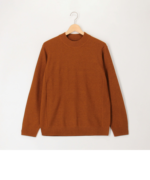 モックネック プルオーバーニット