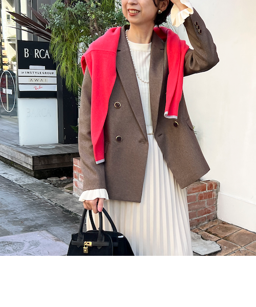 ツィードシャークテーラードダブルジャケット｜ノーリーズアウトレット