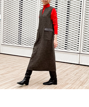 ブリティッシュツィードワンピース