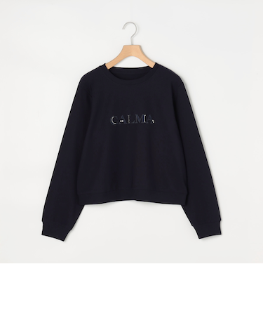 ジョーゼットビジュー刺繍プルオーバーカットソー