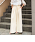 ◇【WEB限定サイズあり】《セットアップ対応》ウォッシャブルMannishワイドパンツ