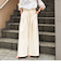◇【WEB限定サイズあり】《セットアップ対応》ウォッシャブルMannishワイドパンツ