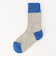 【H FOOT WEAR/エイチフットウエア】ネップバイカラーソックス