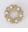 パールリースブローチ