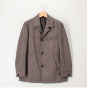 フェイクスエードカーコート