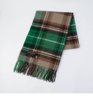 【TWEEDMILL/ツイードミル】チェック柄ストール