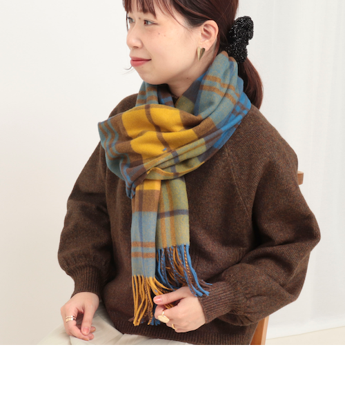 TWEEDMILL/ツイードミル】チェック柄ストール｜ノーリーズアウトレット