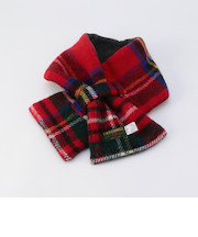 《別注》【TWEEDMILL/ツイードミル】ウール×フリース差し込みマフラー