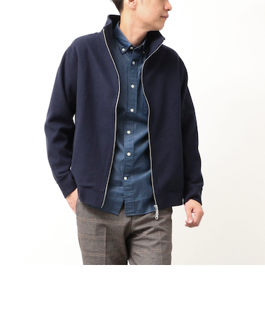 表起毛 フルZIPブルゾン