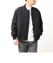 ナイロン裏毛　MA-1