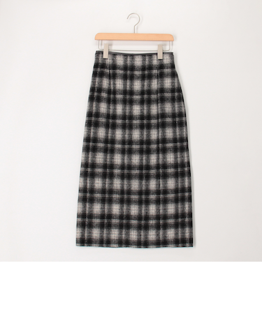 起毛ソフトチェックスカート