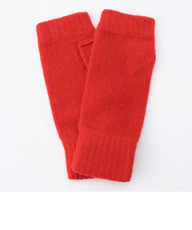 【TWEED MILL/ツイードミル】ウールフィンガーレスグローブ