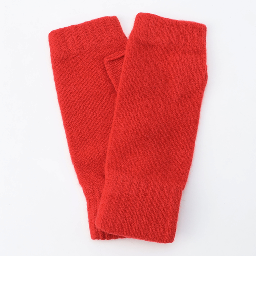 【TWEED MILL/ツイードミル】ウールフィンガーレスグローブ