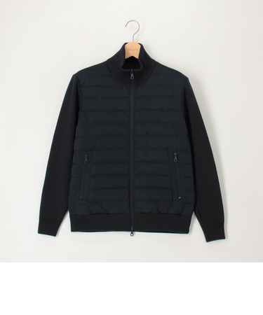 ニットコンビドライバーズダウンジャケット