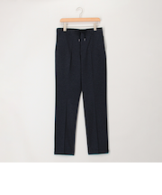 《ビジカジ/セットアップ対応》杢ジャージ　イージーパンツ