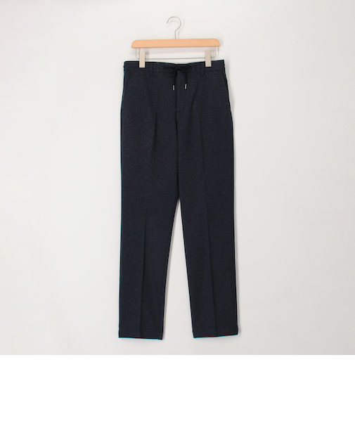 《ビジカジ/セットアップ対応》杢ジャージ　イージーパンツ