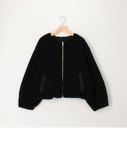 タフタ×ボアリバーシブルブルゾン