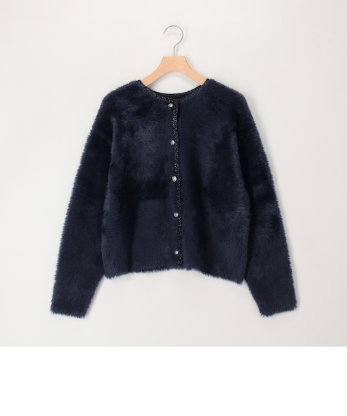 フォックスタッチニット カーディガン