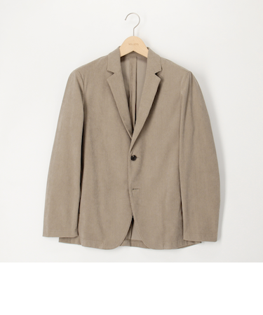 《ビジカジ/セットアップ対応》コーデュロイ　テーラーカーデ