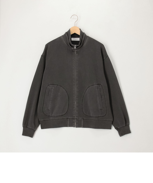 ダンボールピグメント ジップアップブルゾン