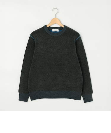 モールWフェイスプルオーバーニット