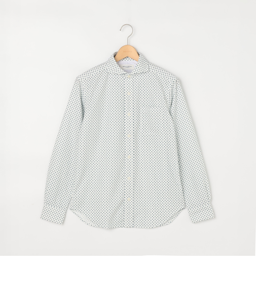 プリントコール カッタウェイシャツ