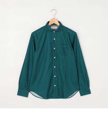 プリントコール カッタウェイシャツ