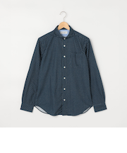 プリントコール カッタウェイシャツ