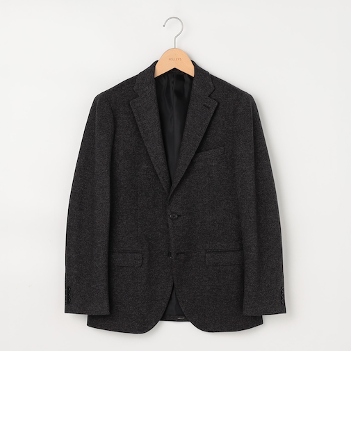 《ビジカジ/セットアップ対応》起毛ジャージ ジャケット