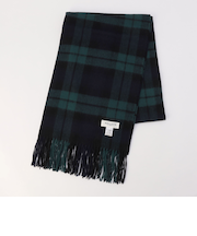 ウール大判マフラー