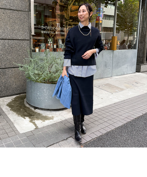 ニットセットアップ