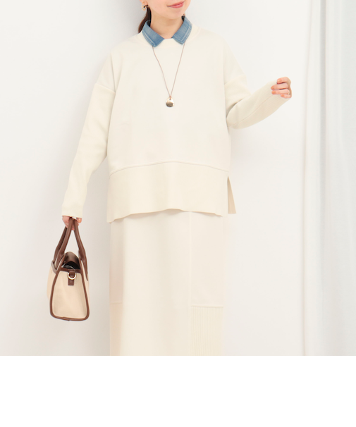 《セットアップ対応》軽量ボンディングリブ切替プルオーバー