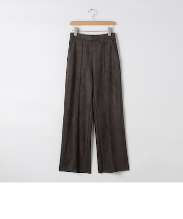 《セレモニー対応》ダブルフェイスフェイクスエードパンツ