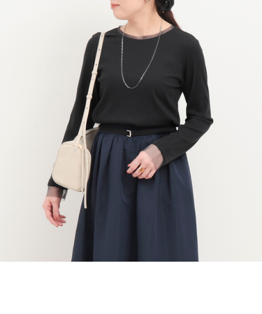 ラメテレコ×チュールロンT