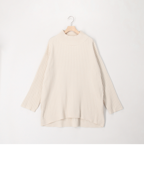 モールワイドリブチュニック