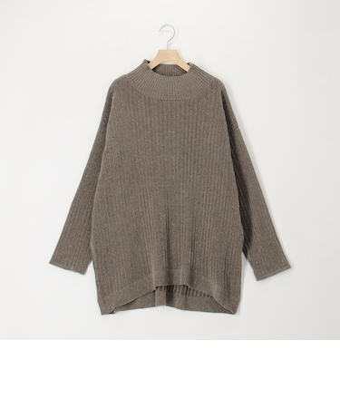 モールワイドリブチュニック