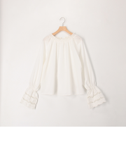 袖レース前後2WAYブラウス