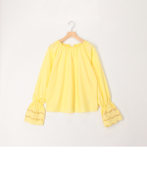 袖レース前後2WAYブラウス