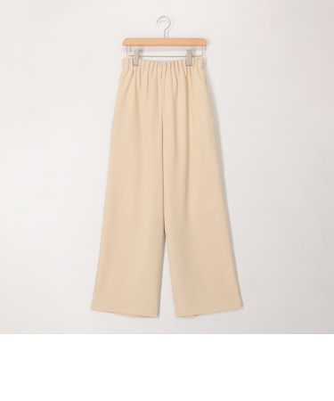 ウエストタックギャザーワイドパンツ