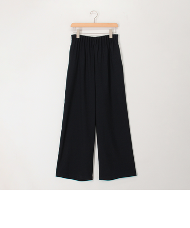 ウエストタックギャザーワイドパンツ