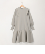 ミラノリブ　デザインワンピース