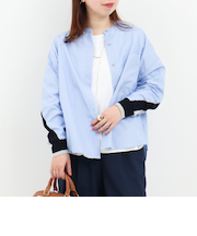 バックヨークテープブラウス