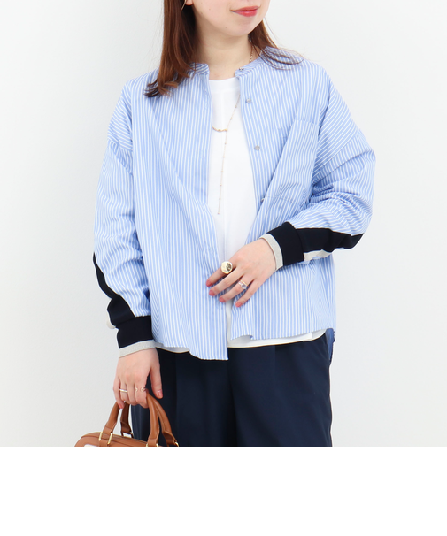 バックヨークテープブラウス