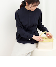 TRピケタックブラウス