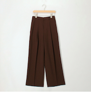 《セットアップ対応》【UVカット・接触冷感】ライトツイルセミワイドパンツ