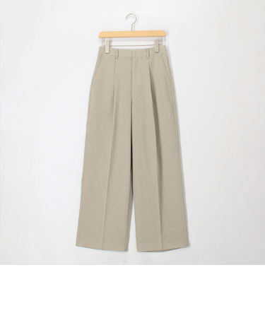 《セットアップ対応》【UVカット・接触冷感】ライトツイルセミワイドパンツ