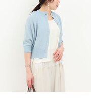 ラメノットカーディガン