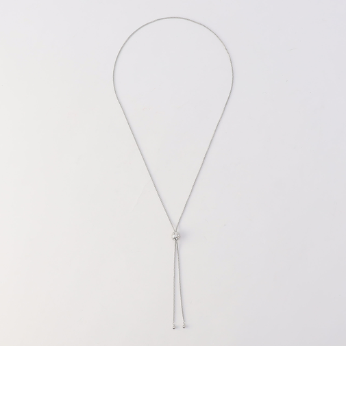 キラパーツロングスライドネックレス
